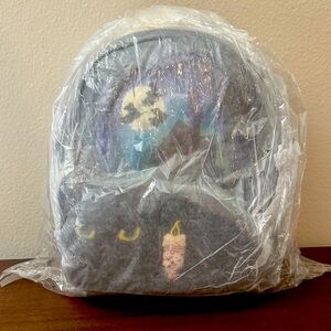 Loungefly Black and Blue Backpack